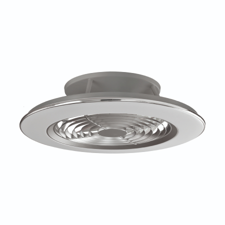 Ventilador Alisio Mantra - Blanco Plata LED 63cm.Ø