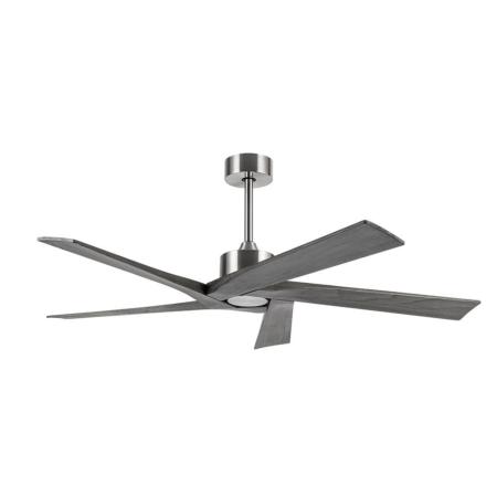 Ventilador Nadir Niquel/Gris Fabrilamp - Motor DC, Ø142cm