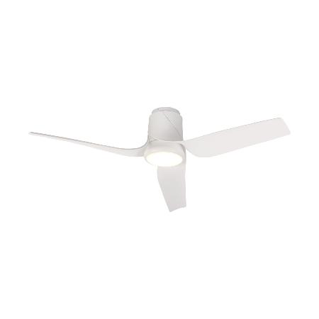 Ventilador Ushuaia Mantra - Blanco Motor DC Luz LED Ø133cm