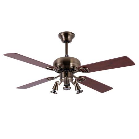 Ventilador GALERNA Oro Envejecido - Fabrilamp - Ø107cm