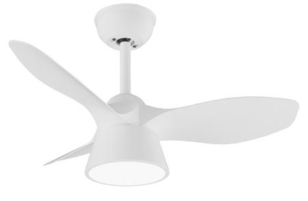 Ventilador Cubico Blanco Fabrilamp - Motor DC Ø82cm