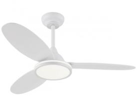 Ventilador Mahon Blanco Alemar - LED aro, Motor DC Ø107cm.