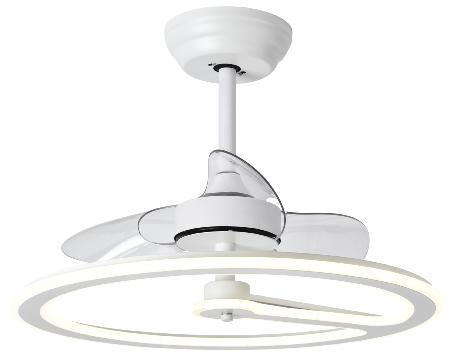 Ventilador CHOM Blanco Fabrilamp - Motor DC Ø62cm