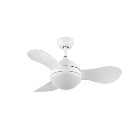 Ventilador Solido Blanco Fabrilamp - Motor DC Ø90cm