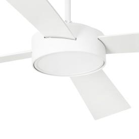 Ventilador Hydra FARO - Blanco Motor DC. luz LED 133cm. Ø