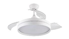 Ventilador Nalon Fabrilamp Blanco - Motor DC Ø109cm