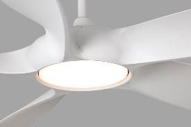 Ventilador Cocos FARO con luz LED 137cm.Ø