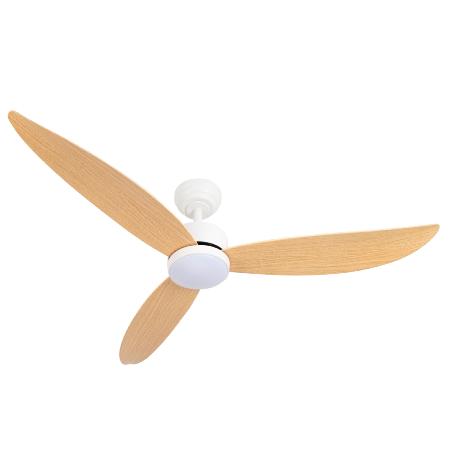 Ventilador Genil Blanco Haya Fabrilamp - Motor DC Ø132cm