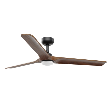 Ventilador Heywood L FARO Negro con luz LED 132cm.Ø