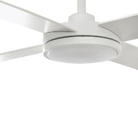 Ventilador Saint Blanco FARO - Motor DC. luz LED 132cm. Ø