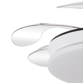 Ventilador Tridente Mini Fabrilamp Blanco - Motor DC Ø91cm