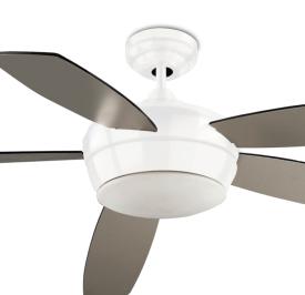 Ventilador Samal Blanco LEDS-C4 Ø132cm