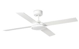 Ventilador Saint Blanco FARO - Motor DC. luz LED 132cm. Ø