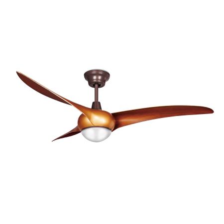 Ventilador Helix Marron FORLIGHT Motor DC Ø132cm