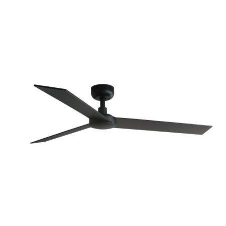 Ventilador Rudder L FARO - Negro - Sin luz - Ø132cm.