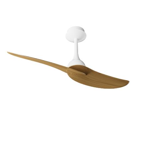Ventilador IPANEMA II Blanco Madera Mantra - Motor DC Ø106cm.