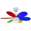 Ventilador Infantil RAINBOW Multicolor SULION 76cm Ø.