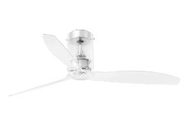 Ventilador Mini Tube FARO Sin luz transparente 128cm.Ø