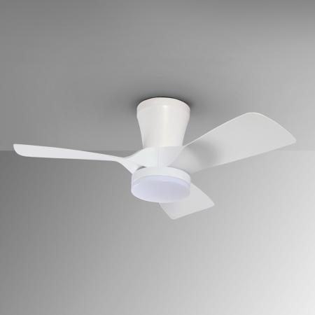 Ventilador Polaris Schuller - Blanco Motor DC LED Ø81cm