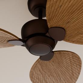 Ventilador ALMA S SULION - Marrón óxido. 100cm Ø.