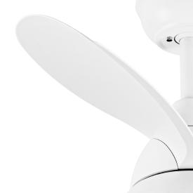 Ventilador Atomo Blanco Fabrilamp - Motor DC Ø91cm